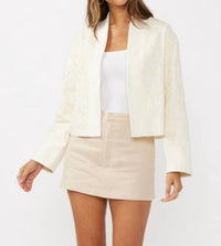 Lovestitch - ANNICSE FLORAL CANVAS JACKET