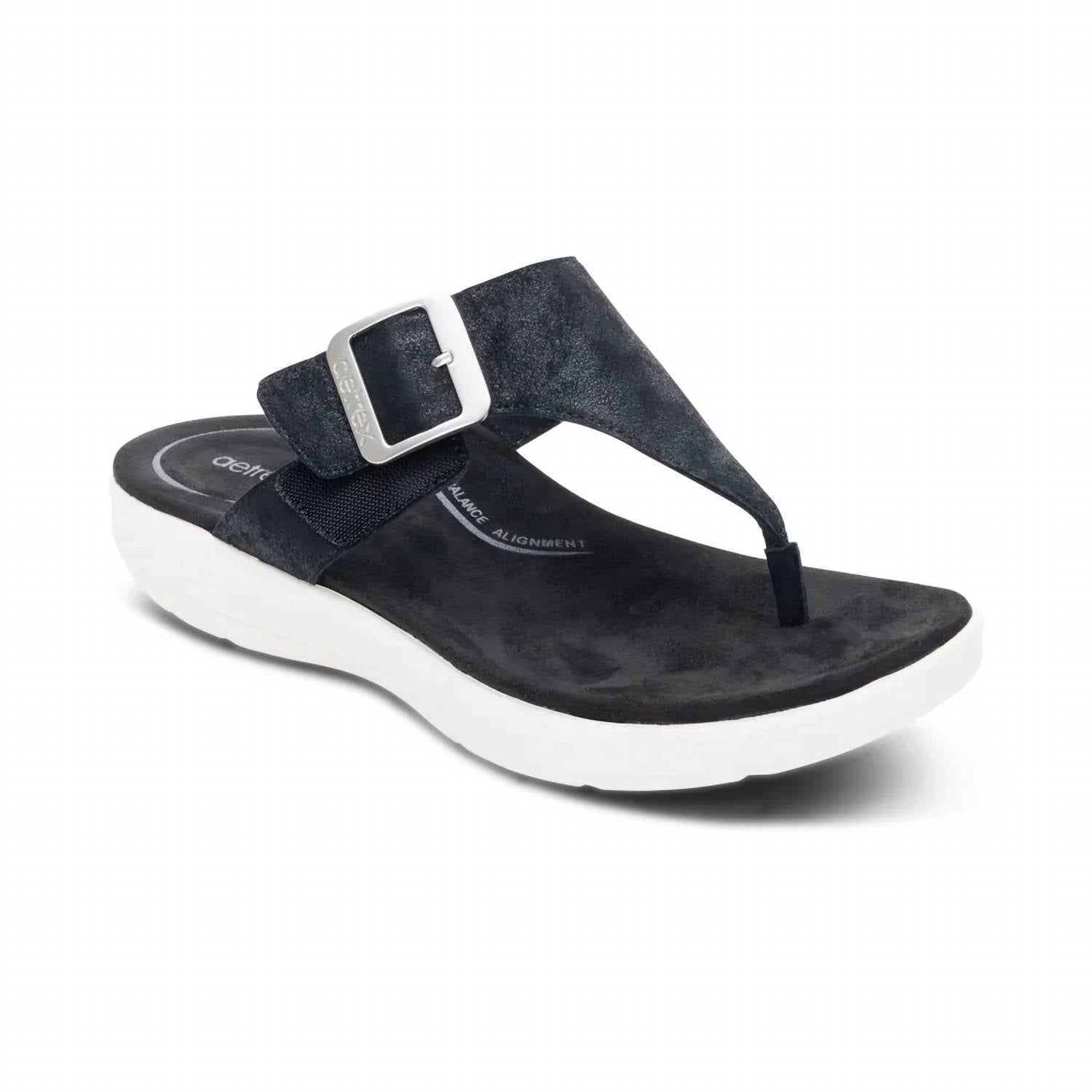 Aetrex - Women's Donna Adjustable Toe Post Sandals