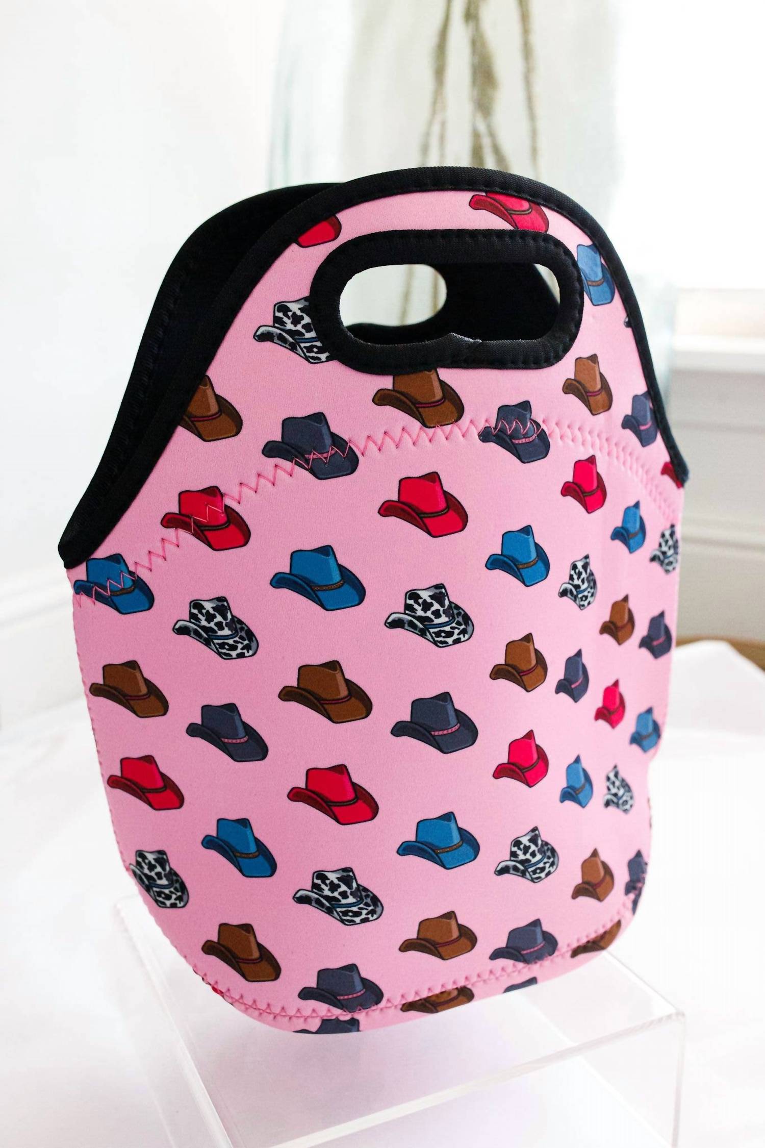The Front Porch Label - Women's Cowboy Hat Lunch Tote Bag