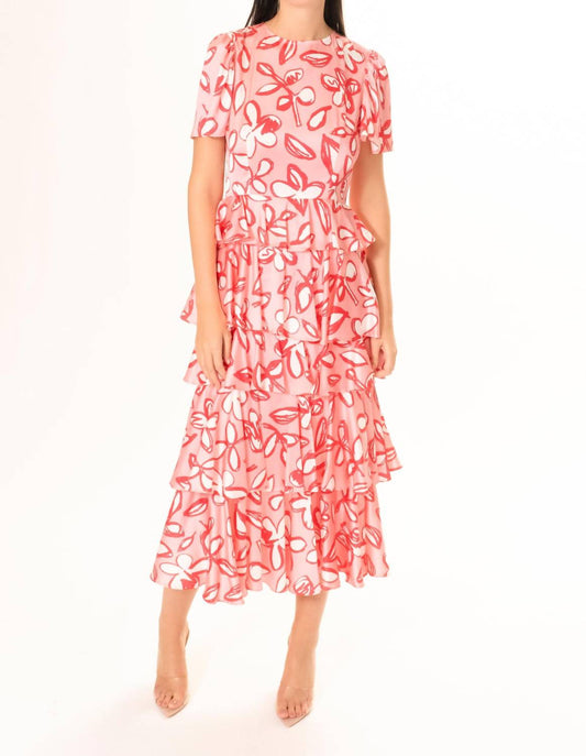 Area Stars - Floral Tier Maxi Dress