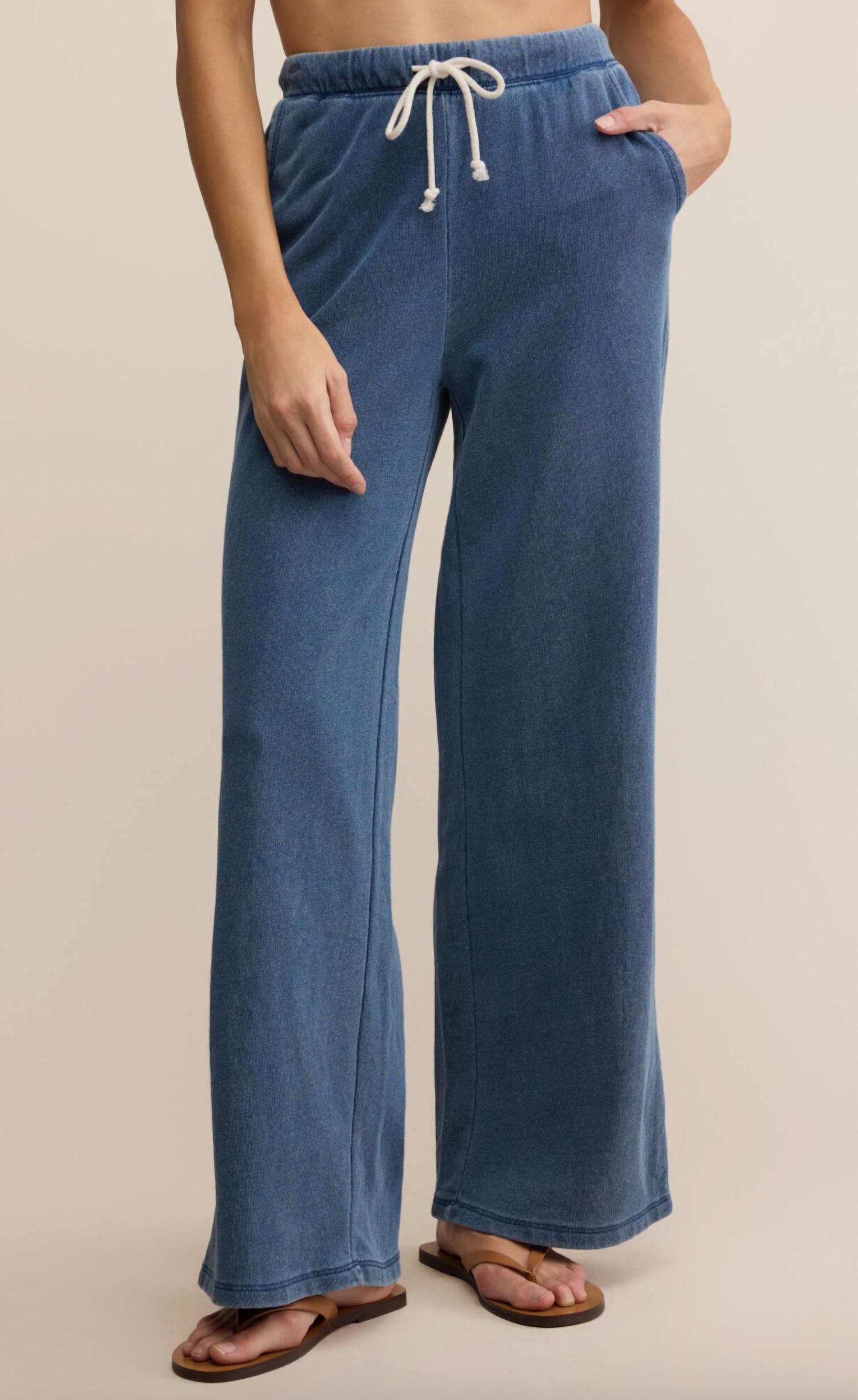 Z Supply - Hunter Knit Denim Pants