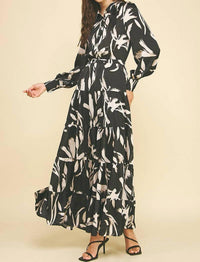 Pinch - Print Button Down Maxi Dress