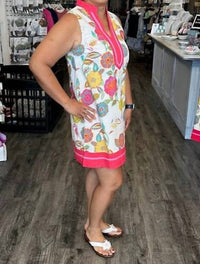 Thml - Sleeveless Floral Print Mini Dress