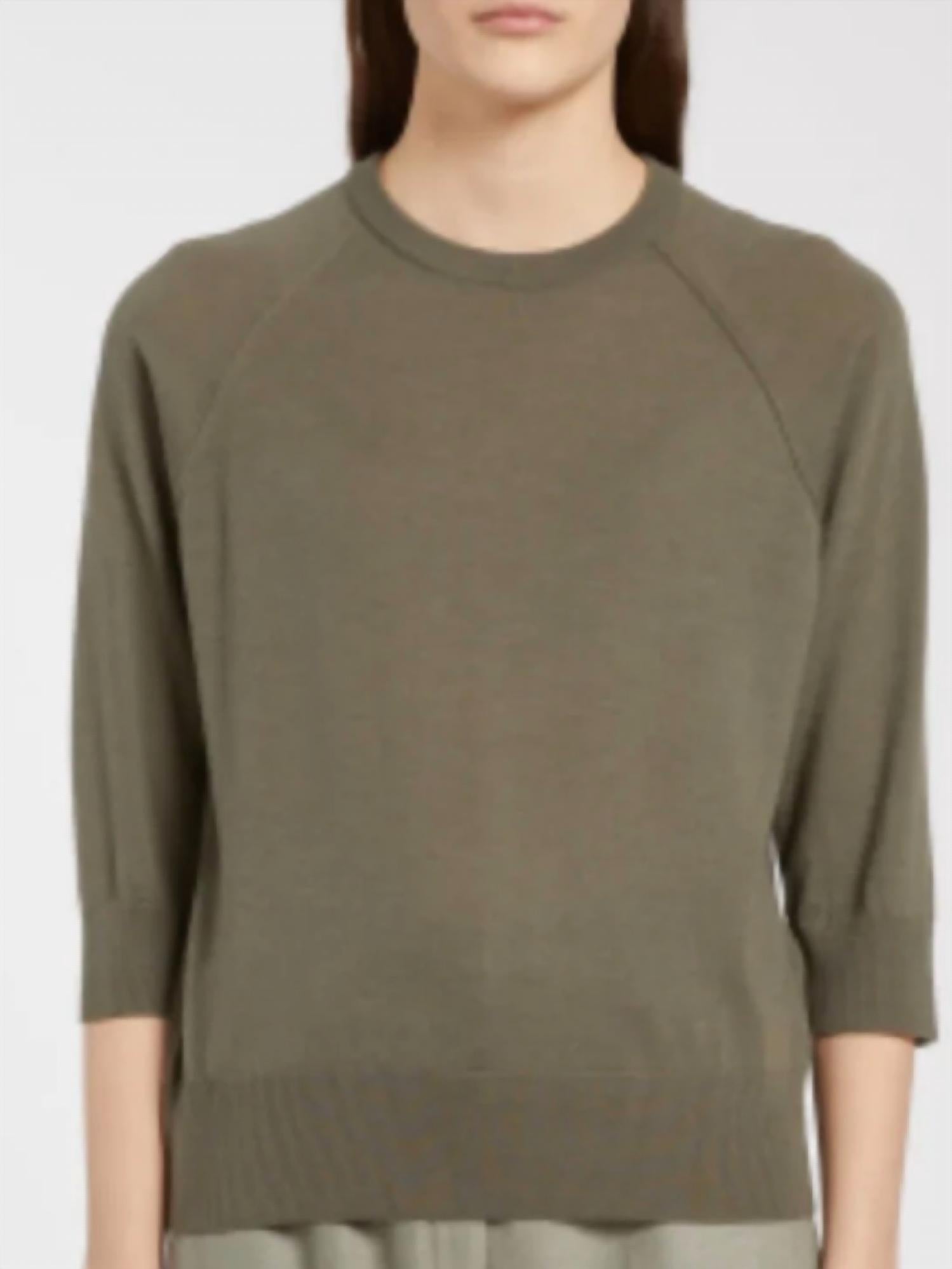 Marella - Three Quarter Wool Sweater