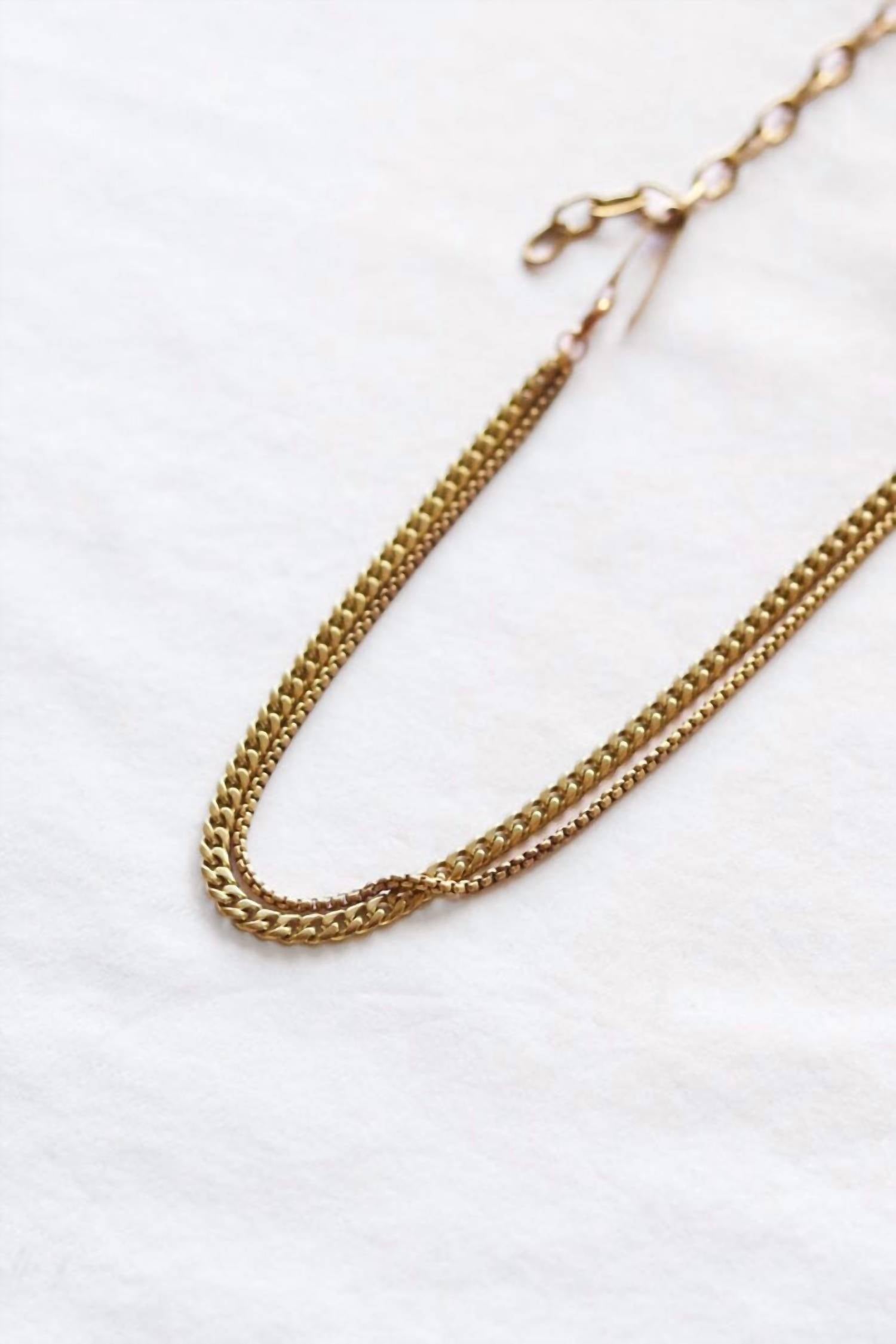Watersandstone - Women's Hang Chain Necklace