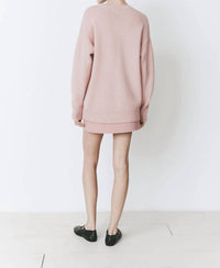 Sophie Rue Mirabeau Mini Skirt in rose - women's skirt - detail view