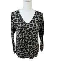 Made In Italy - Everyday Leopard V-Neck