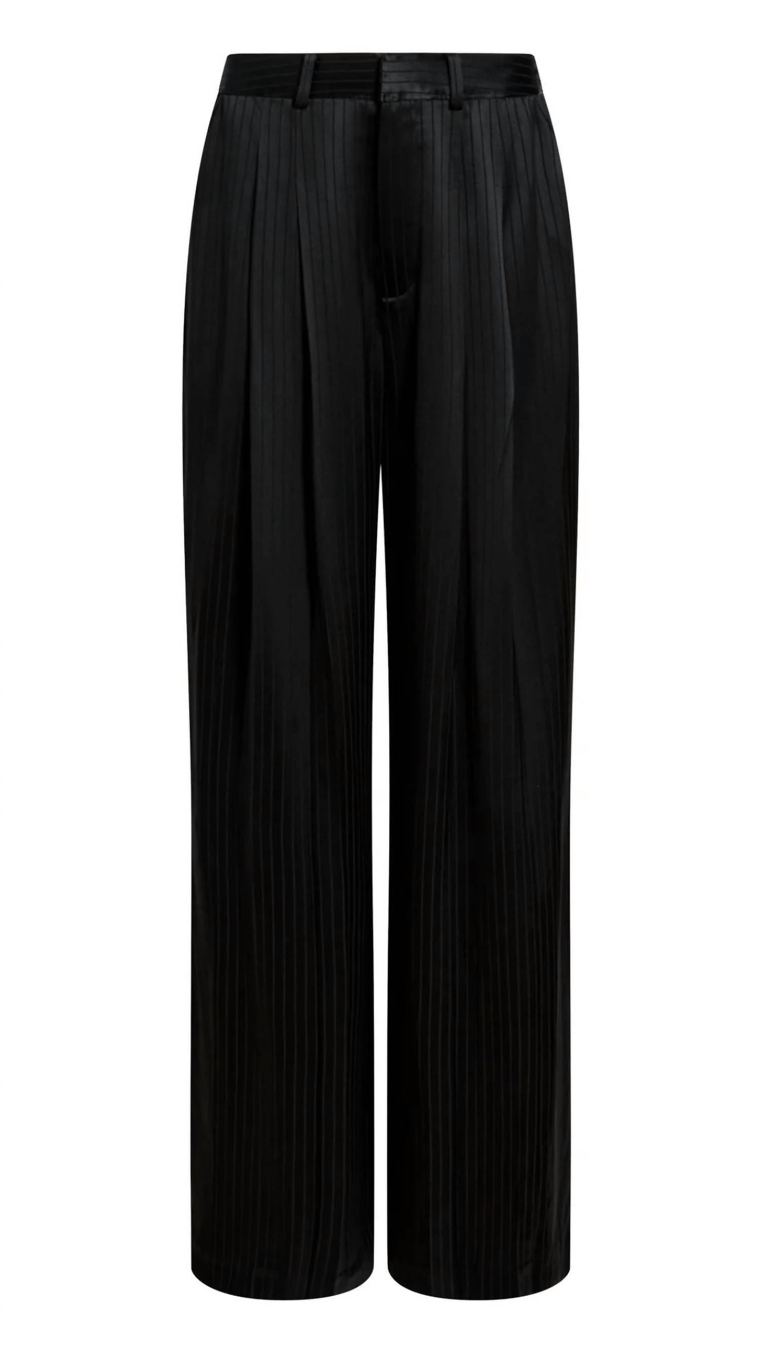 Cinq A Sept - Georgia Satin Stripe Marne Pant