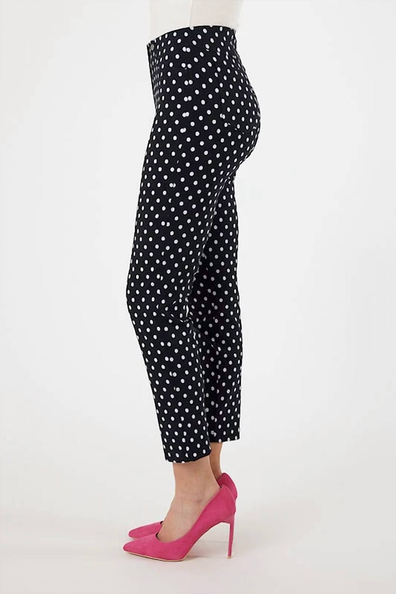 Robell - Bella Polka Dot Trousers