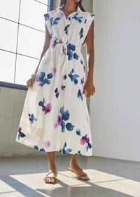 Lilla P - Gusset Sleeve Maxi Dress