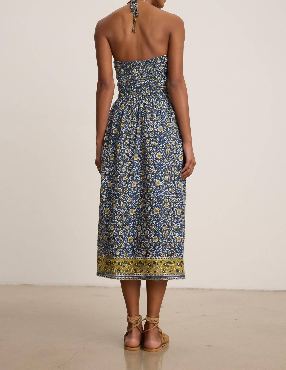 Velvet By Graham & Spencer - Odette Floral Block Print Dress