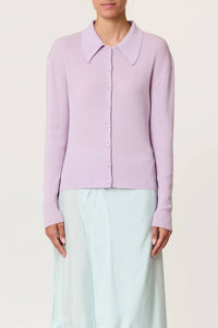 Plan C - Shirt Collar Merino Wool Cardigan