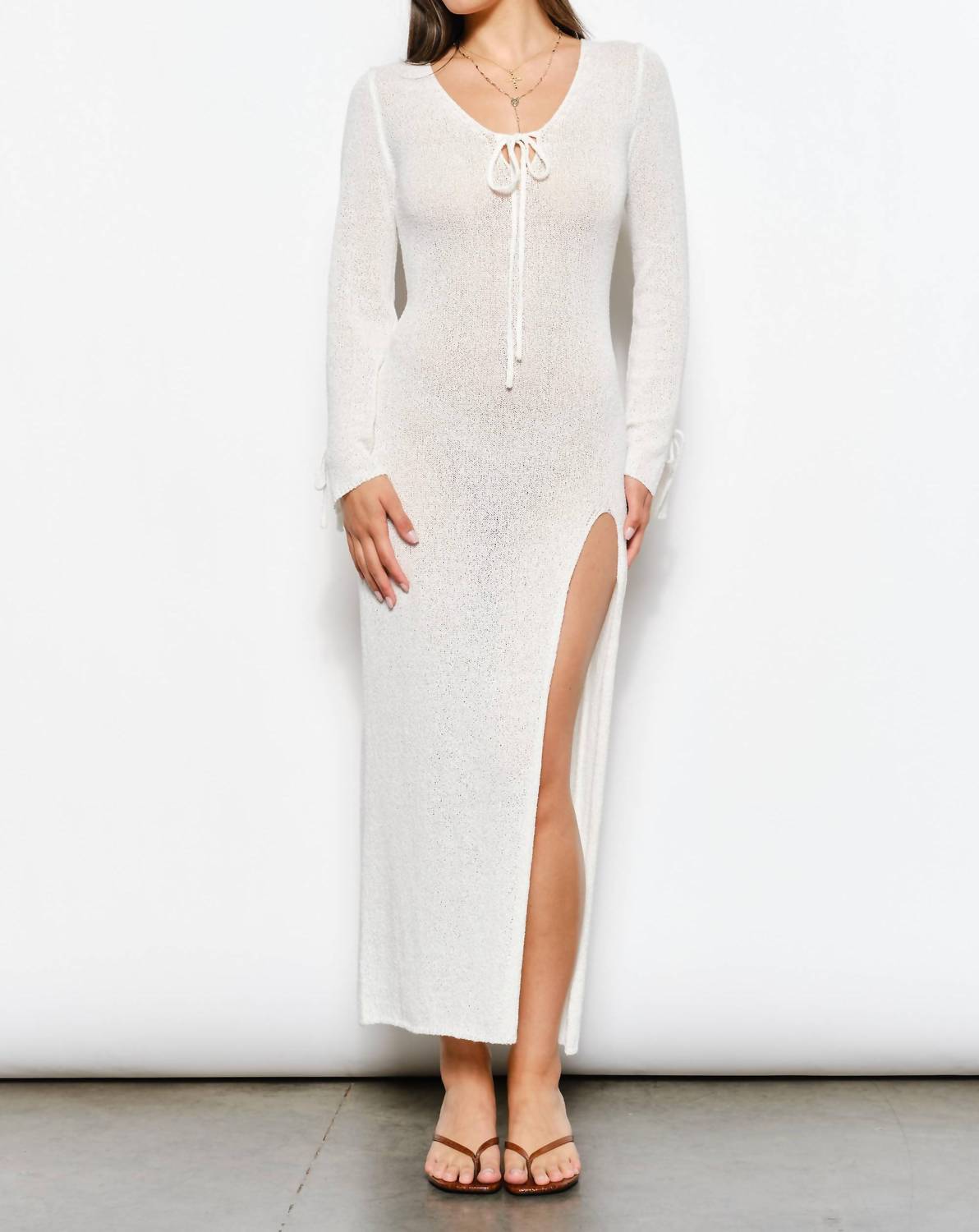 Pretty Garbage - Knit Maxi Coverup Dress
