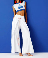 My Beachy Side - Bateau Hand Crochet Crop Top