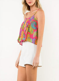 Thml - Printed Boxy Tank Top