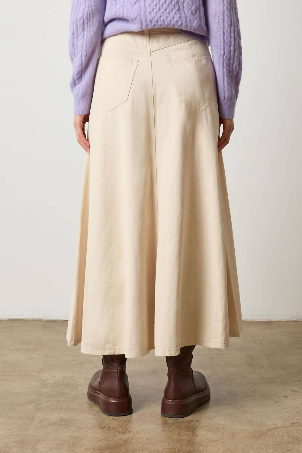 Lilla P - Seamed Maxi Skirt
