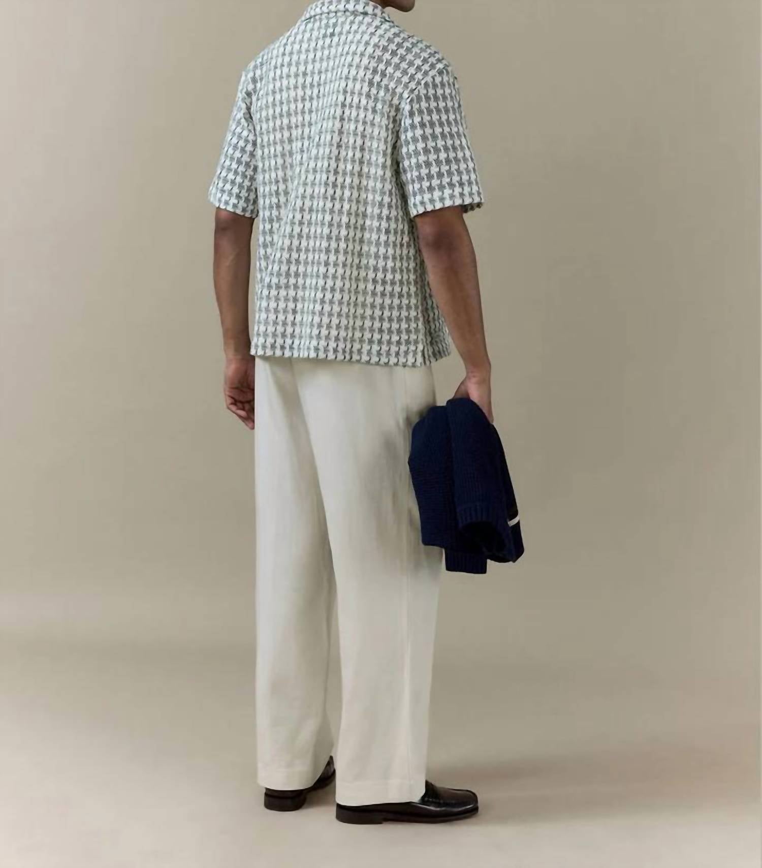 Percival - Freddie Crochet Boxy Shirt