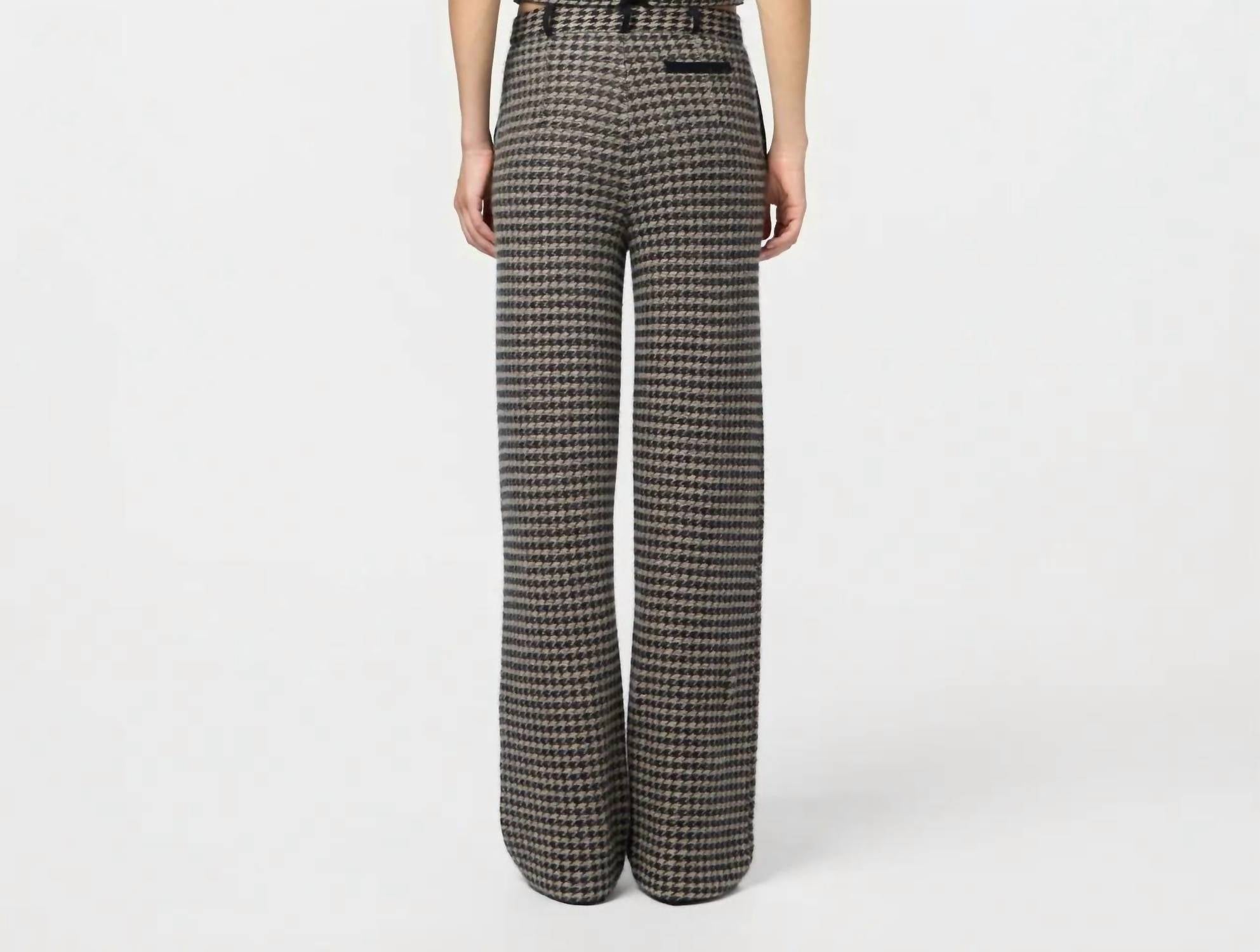 Guest In Residence - Houndstooth Tailored Cashmere Vest