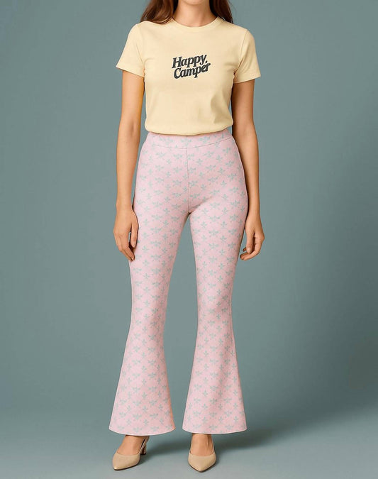 The Happy Camp3R - Ribbon Dream Flare Legging