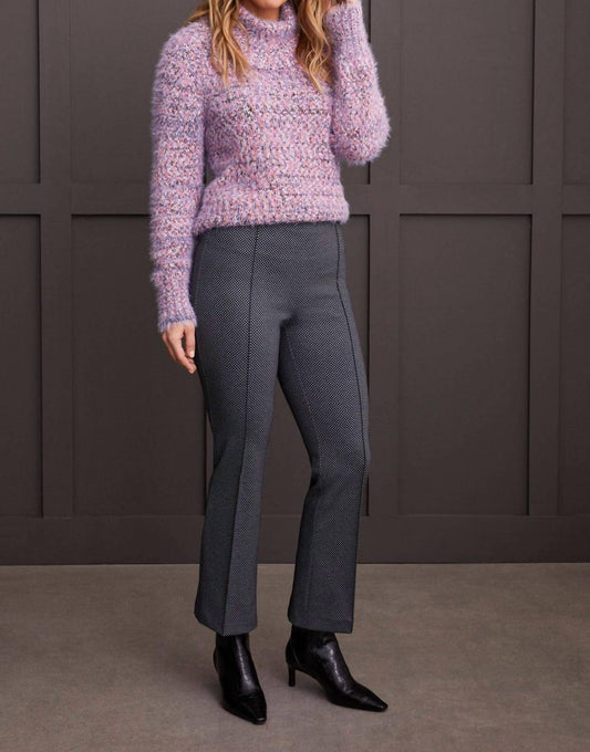 Tribal - Printed Ponte Ankle Pants