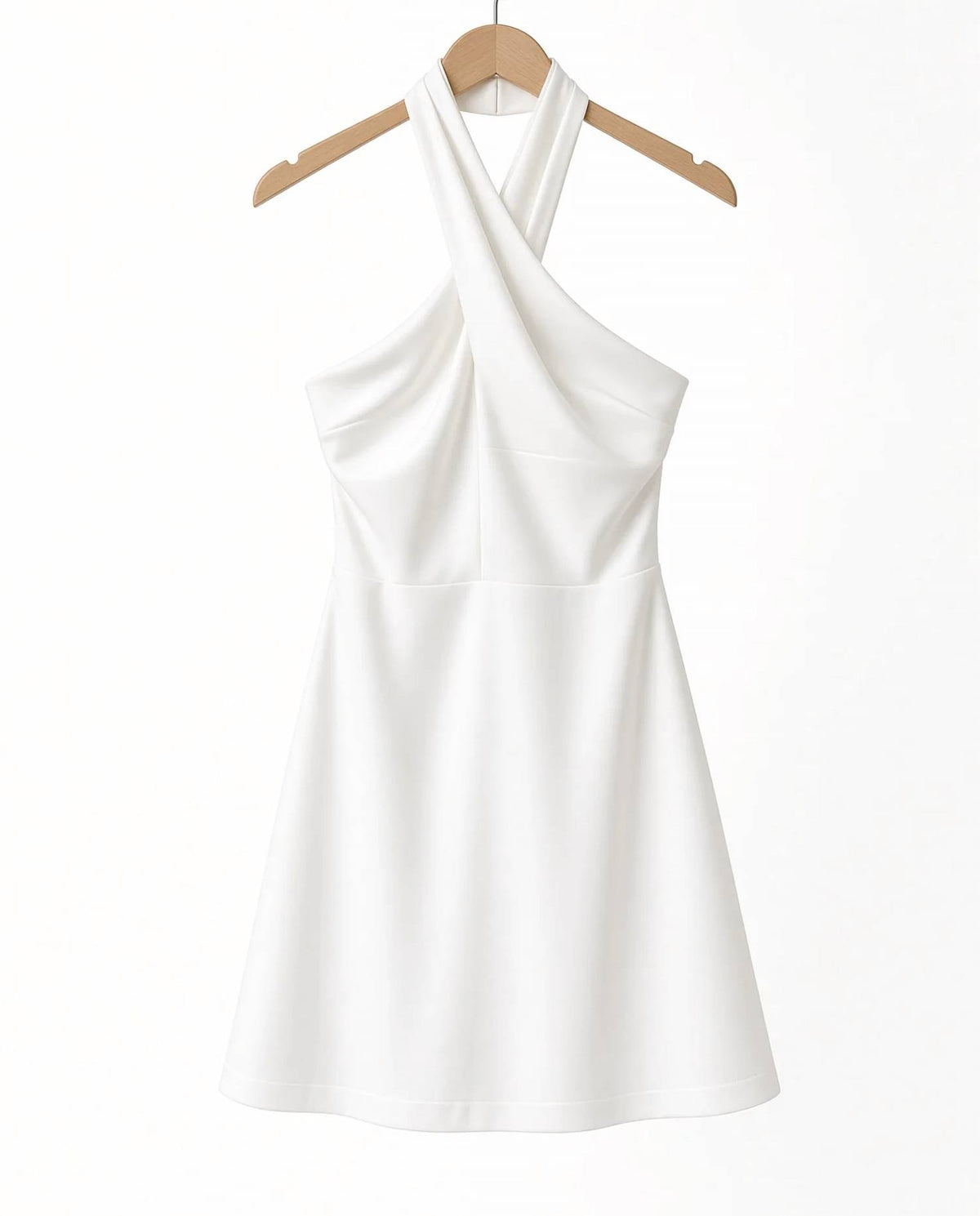 Tcec - Women's Halter Neck Mini Dress
