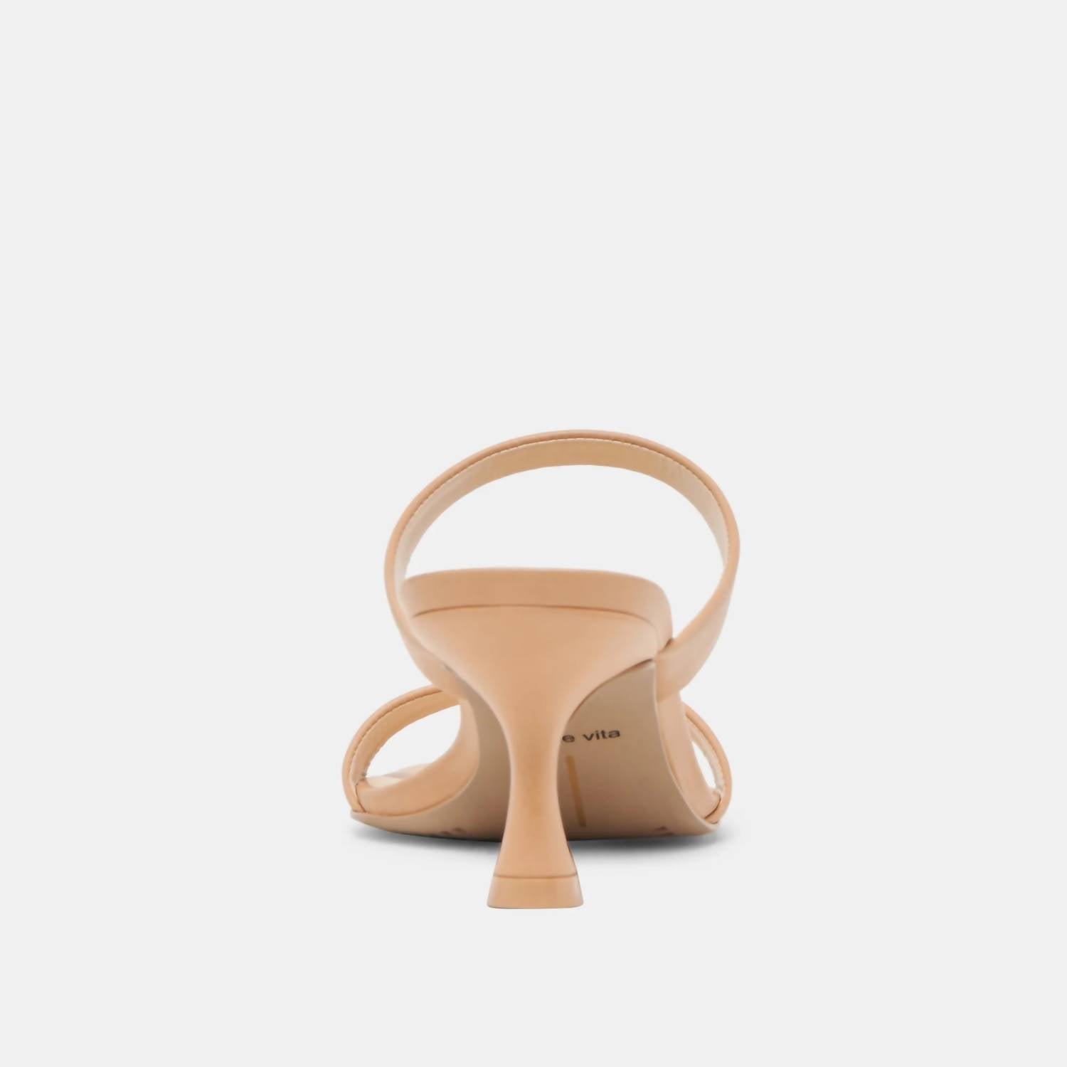 Dolce Vita Women's Genora Heeled Sandals in cafe leather - women's sandal - view 6