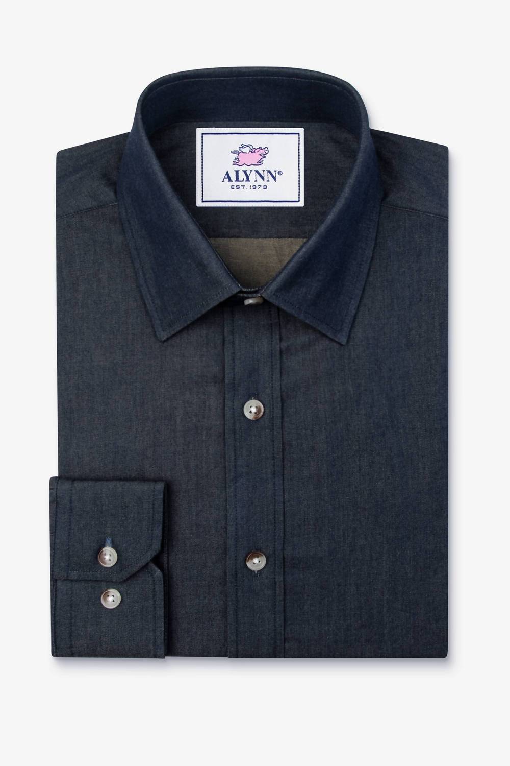 Alynn - Liam Untuckable Slim Fit Dress Shirt