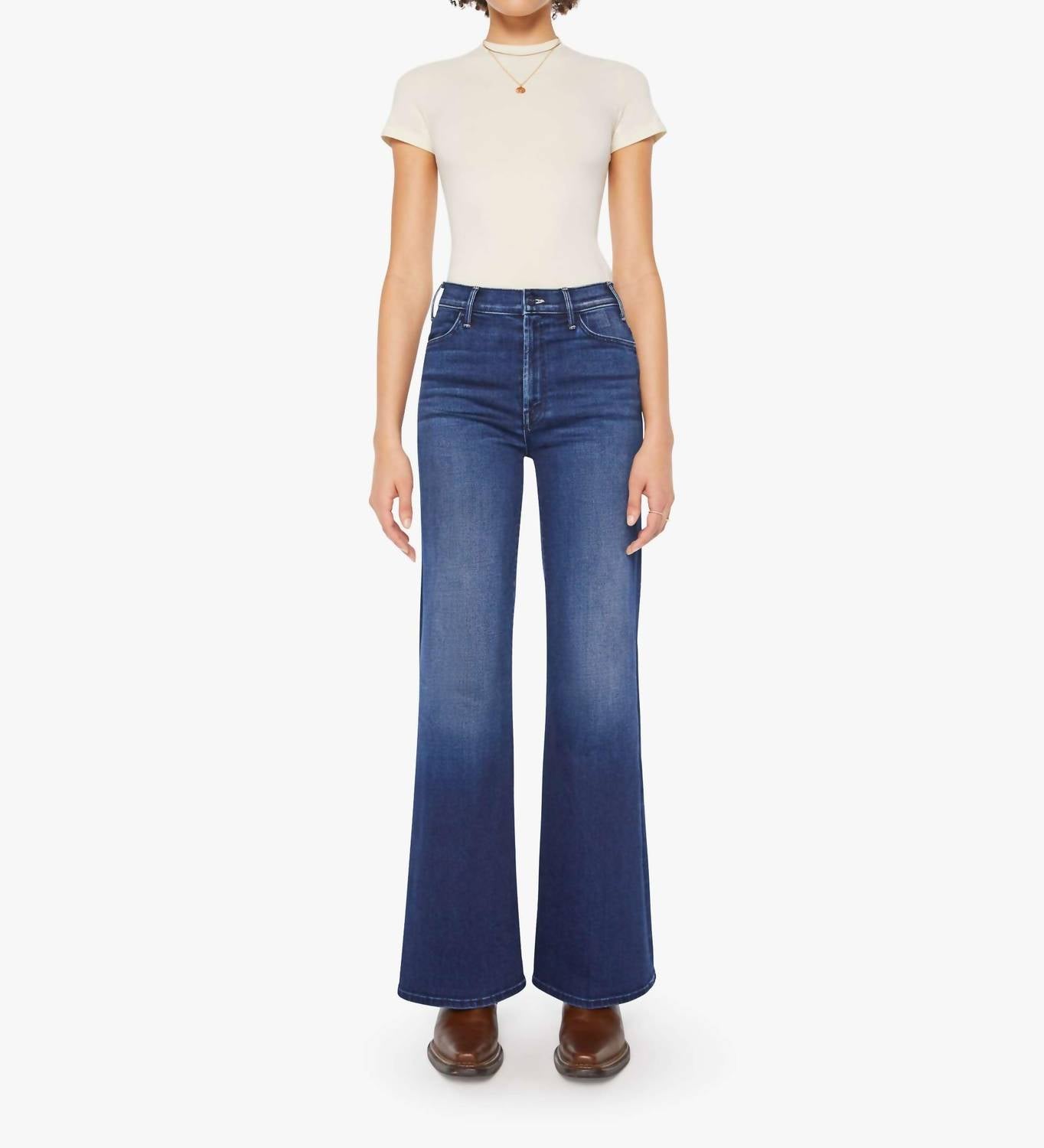 Mother - Hustler Roller Sneak Jean