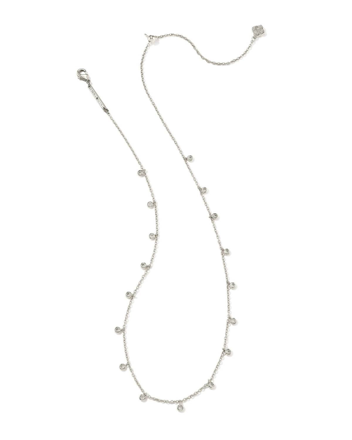 Kendra Scott Women's Amelia Chain Necklace in rhodium - women's jewelry