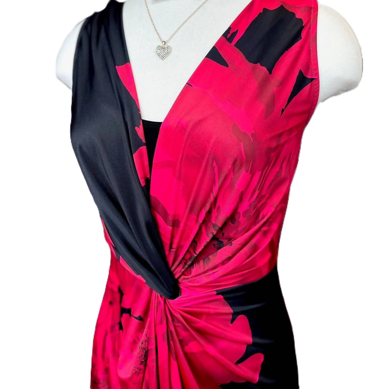 Ariella - Women's Twist Front Slit Maxi Dress
