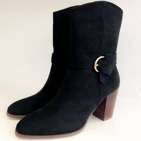 Beast Fashion - Women's Zane Faux Suede Bootie