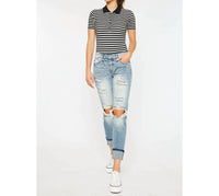 Kancan - High Rise Boyfriend Jeans