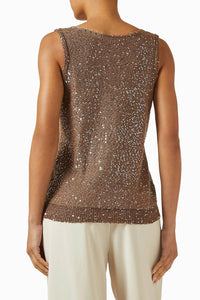 Weekend Max Mara - Acaici Sleeveless V-Neck Top