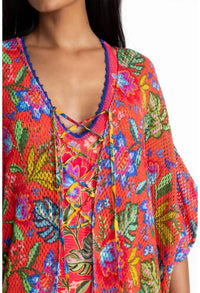 Johnny Was - RUMBA MAXI CROCHET KIMONO
