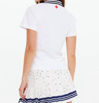 The Upside - Luma Zip Collared Polo