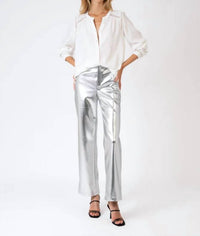 An'Ge - A Pitty Faux Leather Pants