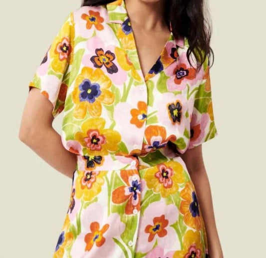 Frnch - Chelly Button Down Top