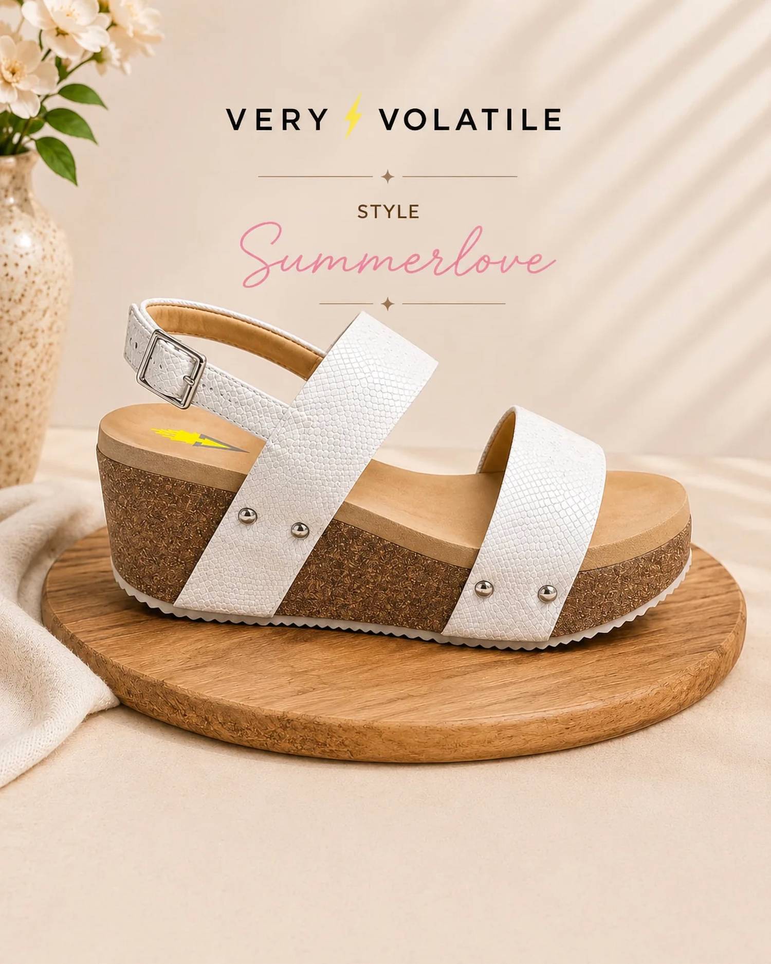 Very Volatile - Women's Summer Love Sandals
