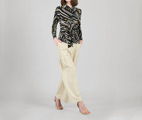 Clara Sunwoo - Center Front Tie Top