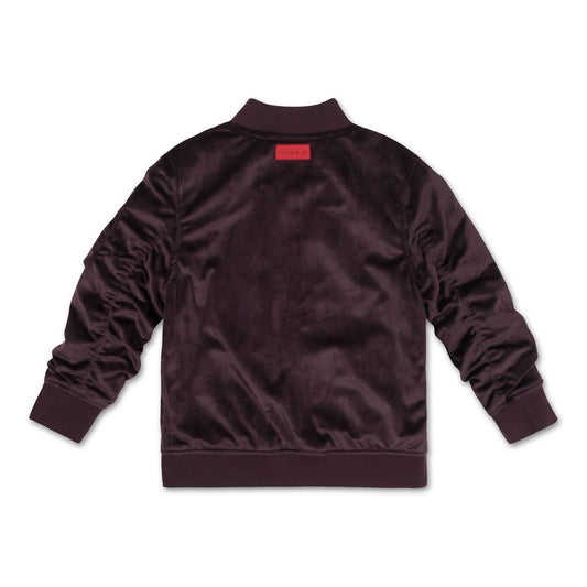 Haus Of Jr - Men's Velour Velour Bomber Jacket