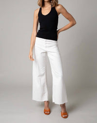 Gianna Ribbed Halter Top