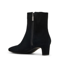 Blondo Women's Seravina Boot in black suede - women's shoe - detail view