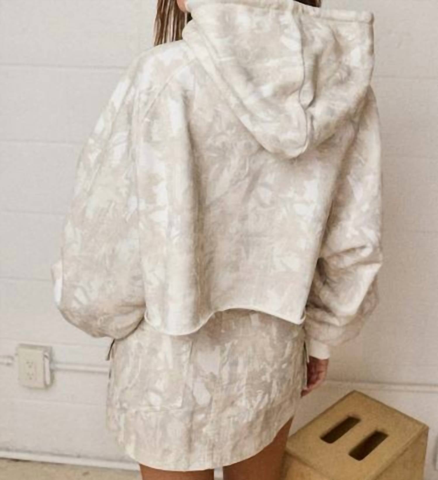 Papermoon - Cropped Hoodie
