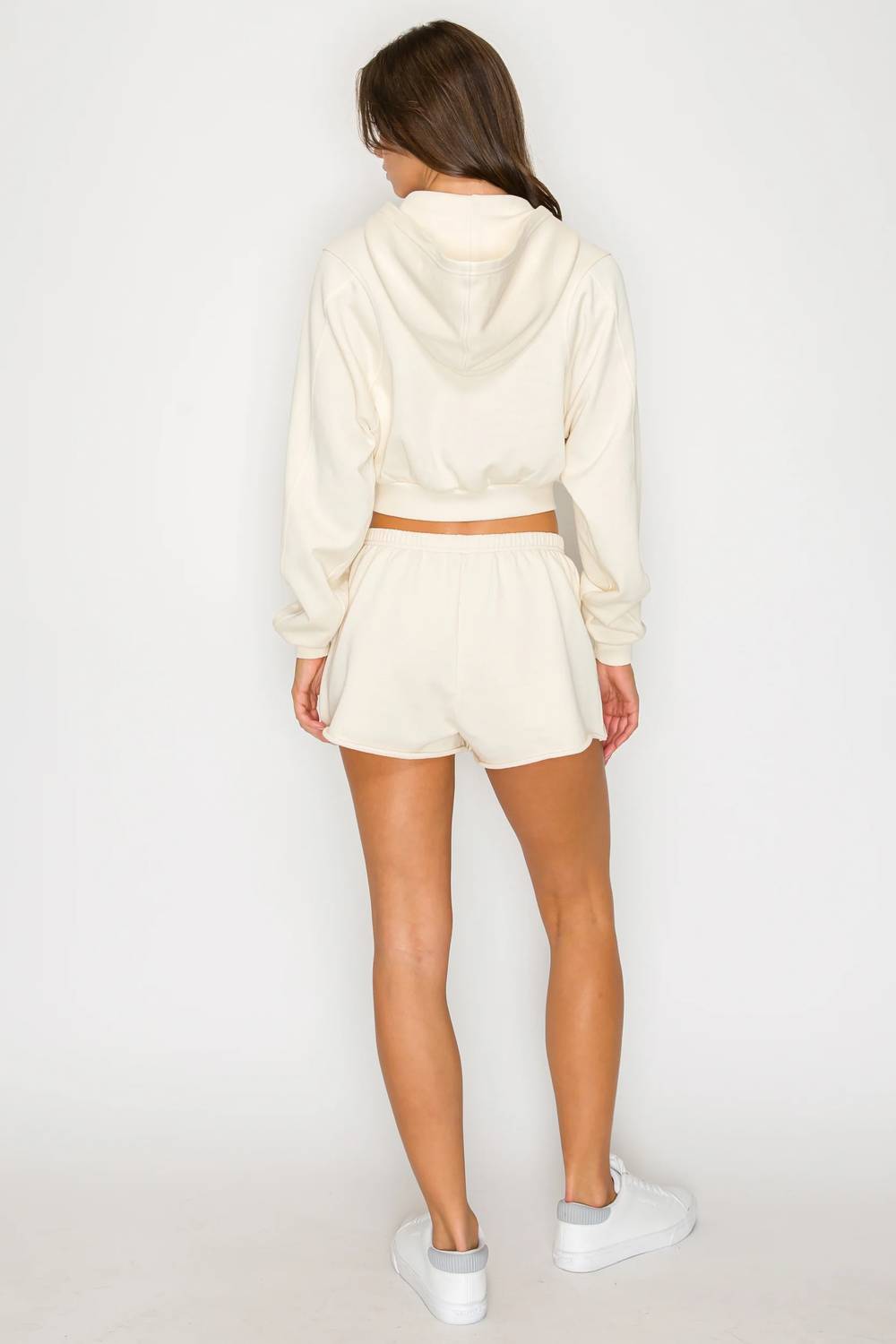 Knit Riot - Cove Crop Zip Hoodie