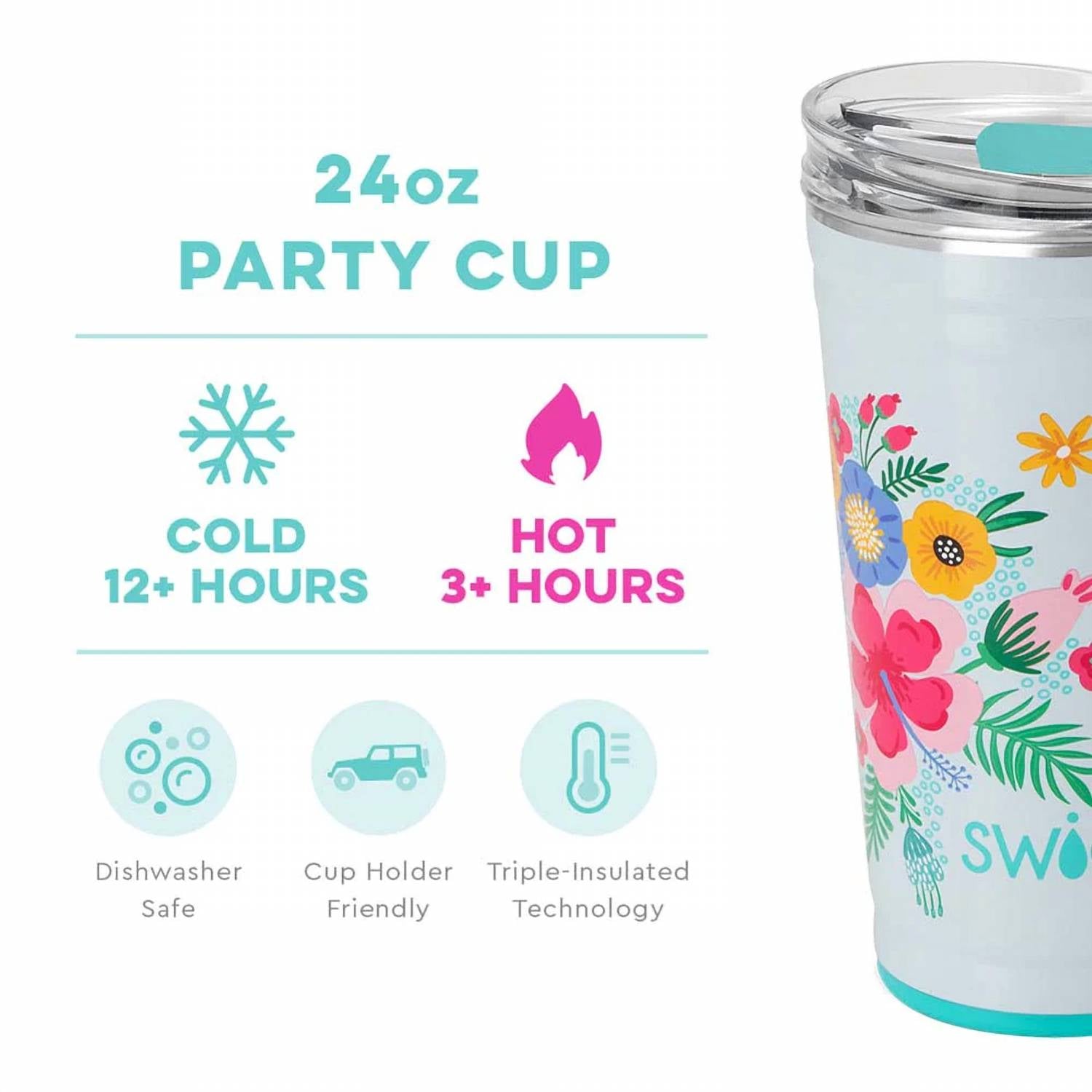 Swig Life - Island Bloom Party Cup - 24oz