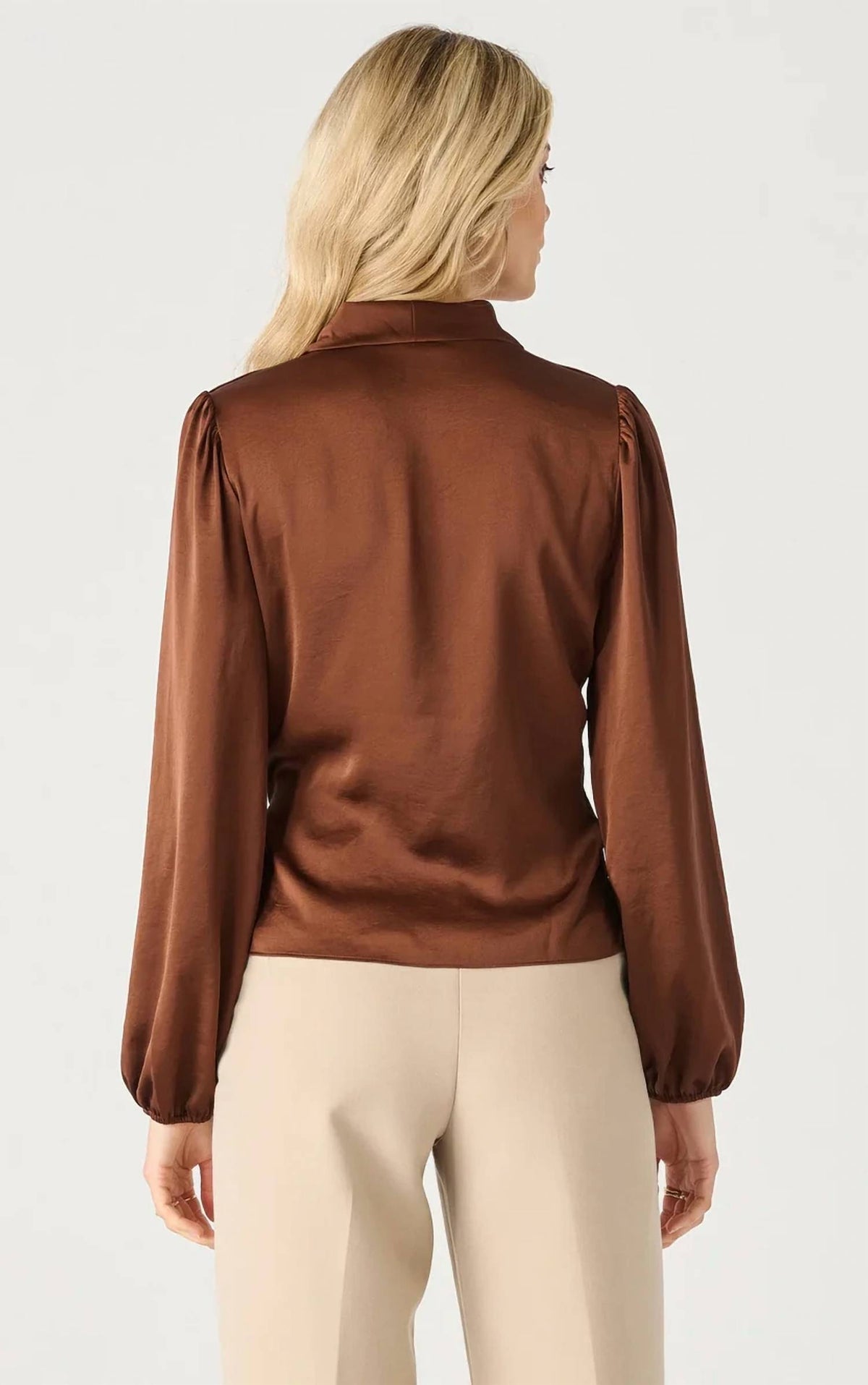 Dex - Soft Wrap Blouse