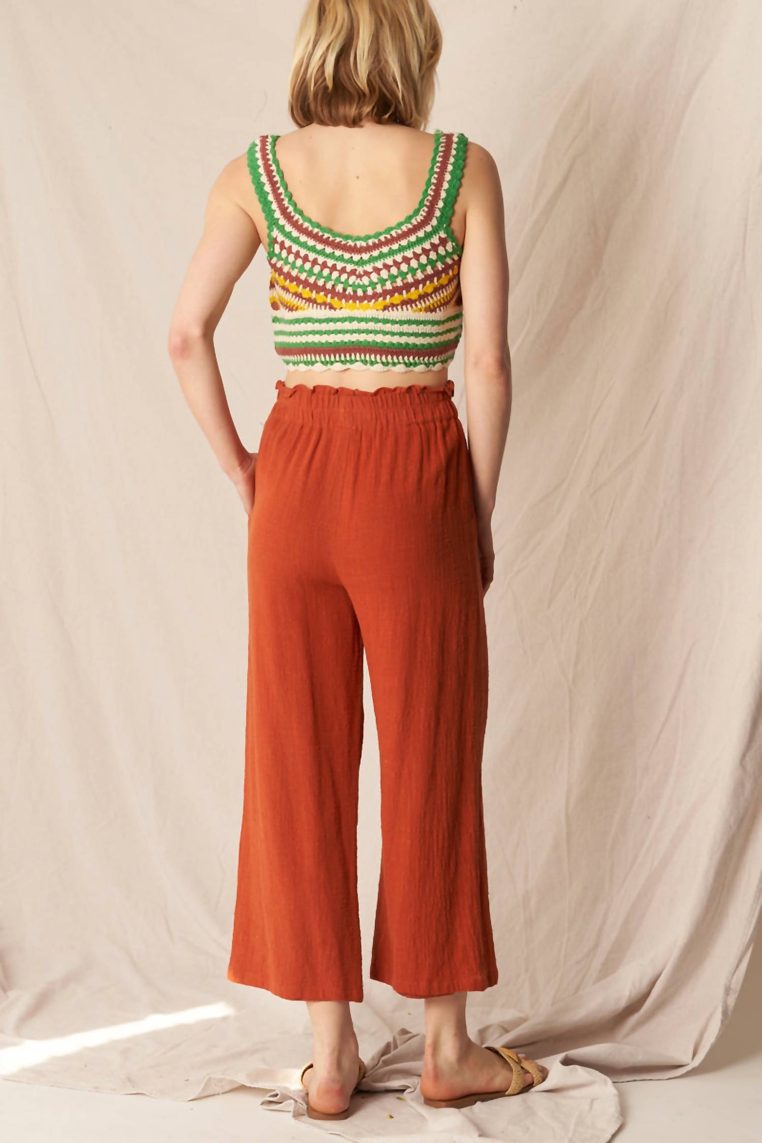 En Creme - Crush On Crochet Top