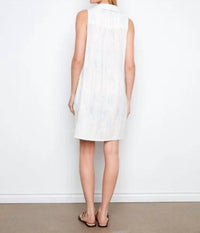 Charlie B - Sleeveless Bubble Cotton Shirt Dress