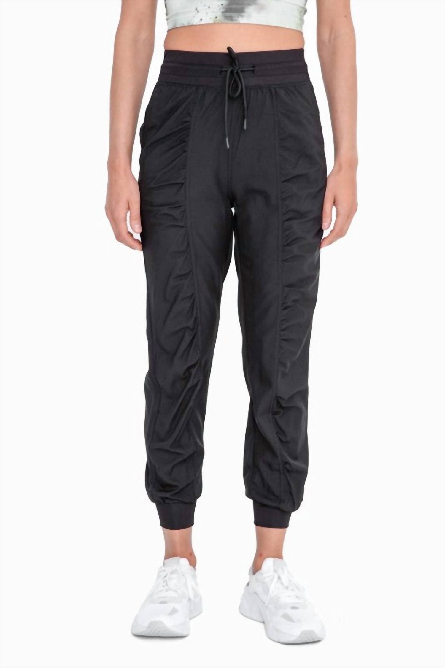 Mono B - Ruched Front Joggers
