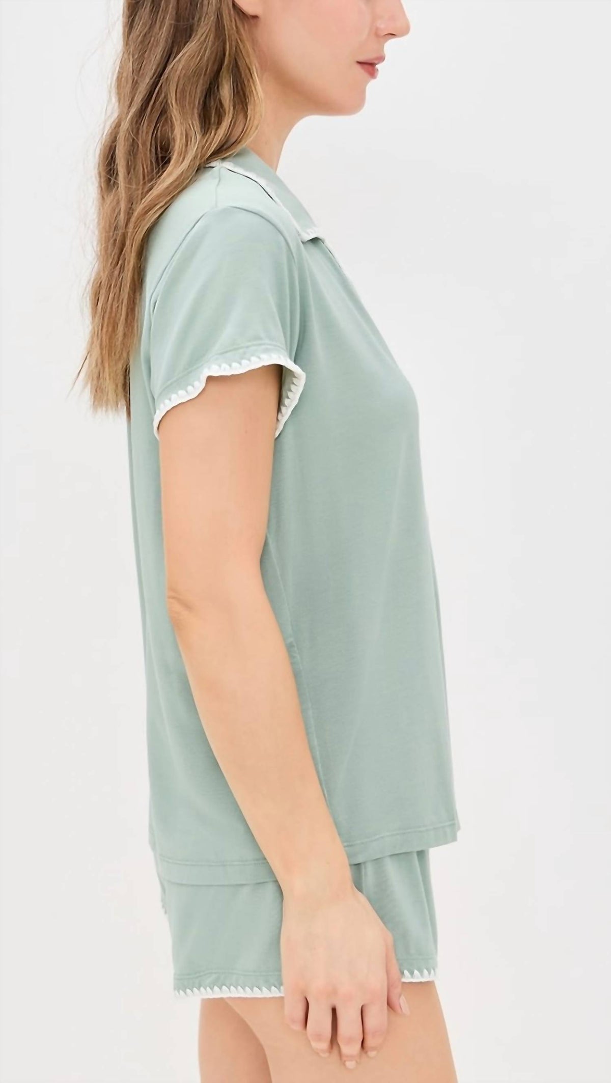 Eberjey - Frida Tencel Modal Shortie Short Pajama Set